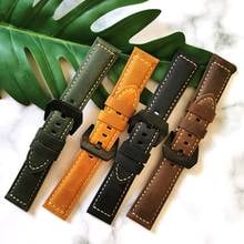 22mm Quick Release Watch Band Genuine Leather withMetal Buckle Wristband Strap for Fossil Gen 4/3 Explorist HR,Men's Gen 4 Sport 2024 - buy cheap