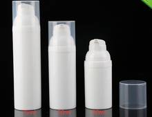 Botella portátil de plástico PP para loción, recipiente vacío transparente sin aire para loción, color blanco, 30ml, 50ml, 75ml, novedad de 2020, 1 ud. 2024 - compra barato