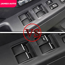 Jameo Auto 7Pcs/Set Door Window Lift Button Switch Sequin Trim for Mitsubishi Outlander 2006 - 2012 Stainless Steel Accessories 2024 - buy cheap