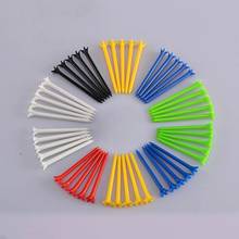 10 Pcs Plastic Professional Golf Tee System in Random Colour Length 68mm Golf Gift Golf Ball Accessories 2024 - buy cheap