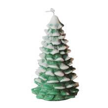 3D Christmas Tree Candle Mold Silicone Clay Soap Mould DIY Chocolate Cake Decor 2024 - buy cheap
