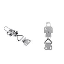 2pcs Snap Clamp Door Latch, Heavy Duty Stainless Steel Marine Gate Latches Anti-Rattle Safety Lock (75 x 28mm/ 2.95 x 1.1 inch) 2024 - buy cheap