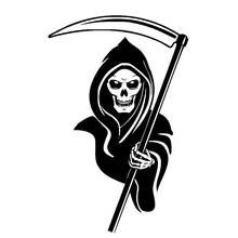 15*9.7cm Handsome And Cool Stickers Grim Reaper Car Sticker decal Motorcycle SUVs Bumper Car Window Laptop Car Stylings 2024 - buy cheap