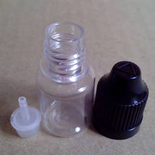 200pcs PET Plastic Dropper Bottle 5ml Empty Oil Bottle Clear Eye Drops bottle E-Cigarette Liquid Needle Tip Bottle 2024 - buy cheap