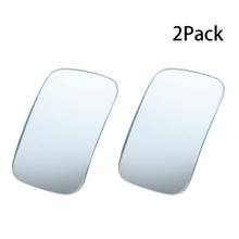 2pcs/set Car Small Blind Spot Wide Angle Round Convex Mirrors Car Truck Rear-view Mirrors Adjustable Waterproof HD Glass 2024 - buy cheap