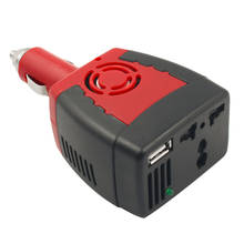 Fuente de alimentación para encendedor de cigarrillos, adaptador inversor de corriente para coche con puerto de cargador USB, 150W, 12V de CC a 220V de CA, 1 ud. 2024 - compra barato