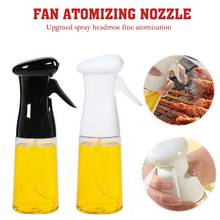 Pulverizador de aceite de plástico, botella de 210ml, dispensador de aceite de cocina asada, ligero y portátil, para Picnic al aire libre y barbacoa 2024 - compra barato