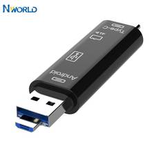 5 In 1 Usb 3.1 Card Reader SD TF Micro SD Card Reader For Phone Type C USB C Micro USB Multimemory Stick Micro SD To USB Adapter 2024 - buy cheap