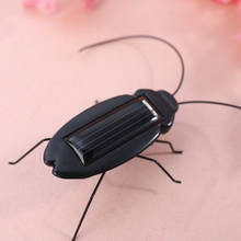 New items 2018  Educational Solar Powered Cockroach Robot Toy Solar Powered Toy Gadget Gift Toy For Kids Birthday Gift B2 2024 - buy cheap