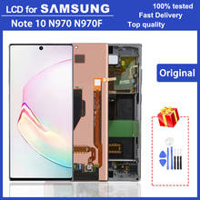 Pantalla LCD 100% Original Super AMOLED de 6,3 pulgadas para SAMSUNG Galaxy Note 10, N970, N970F, montaje de digitalizador con pantalla táctil 2024 - compra barato