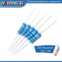 5pcs 3W Metal film resistor 1% 1R ~ 1M 1R 4.7R 10R 22R 33R 47R 1K 4.7K 10K 100K 1 4.7 10 22 33 47 4K7 ohm 2024 - buy cheap