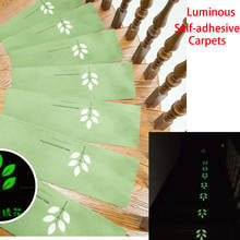 Luminous Embroidery Floor Rug Carpet for Stairway Anti-Slip Stair Mats Self-adhesive Step Mats Foot Pad Entrance Mat 2024 - buy cheap