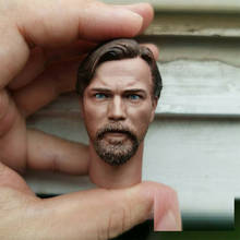 In stock 1/6 Scale  Obi-Wan Kenobi Head Carving Model Fit 12" Male  Figure Body 2024 - buy cheap