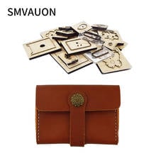 card holder Diy 2020 Snap on short Wallet card bag Dies Suitable For Die-cutting Machines die mold knife mold 2024 - buy cheap