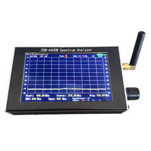 35m-4400m 4.3 Polegada tela lcd analisador de espectro simples handheld profissional medida do analisador de espectro do sinal de interfone 2024 - compre barato