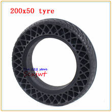 New Upgrade  200x50 Explosion-proof Electric Scooter Wheel tyres 8 inch mini Motorcycle Bee Hive Holes Solid Tires 200*50 tyre 2024 - buy cheap