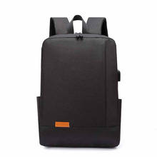 Mochila de laptop com carregamento usb, mochila escolar masculina, feminina, de nylon para adolescentes 2024 - compre barato