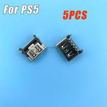 5PCS/LOT Durable Socket Interface Connector HDMI-compatible Port For Sony Playstation 5 PS5 Replacement Parts Connector 2024 - buy cheap