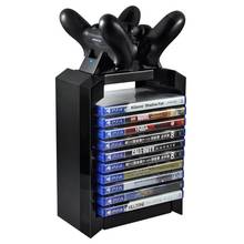 Torre de disco de juego, soporte Vertical, cargador de mango para PS4, controlador Dual, estación de carga para PlayStation 4 PRO Slim 2024 - compra barato