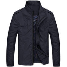 Jaqueta bomber resistente masculina, jaqueta de marca da moda em cor sólida, slim fit, casual e casaco 2020 2024 - compre barato