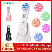 5in1 Radiofrequency Facial Mesotherapy RF&EMS Face Beauty Radio Frequency LED Photon Skin Firming Rejuvenation Wrinkle Remover 2024 - buy cheap