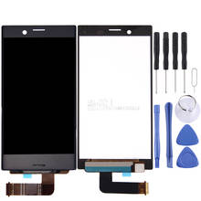 Tela lcd original e digitalizador montagem completa para sony xperia x compact 2024 - compre barato