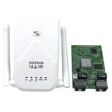Repetidor Wifi inalámbrico, amplificador de señal Wifi Mini, 750 Mbps, EU/US, 2,4G + 5,8G, extensor Wifi 2 x 5dBi, 802.11b/G/n/AC 2024 - compra barato