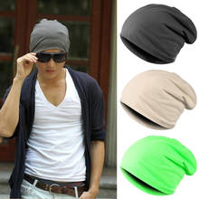 Turban Solid Hip Hop Bonnet Hats Warmer Skullies Gorros Fashion Unisex Men Women Warm Winter Beanies Hats 2024 - buy cheap