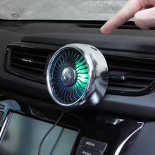 3 Speed USB Fan Mini Electric Car Fan For Car Air Vent Mounted Center Console 360° Rotatable Boat Auto Powerful Cooling Air Fan 2024 - buy cheap