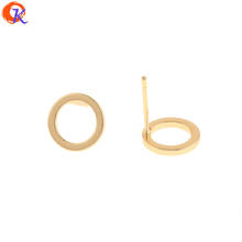 Cordial Design 50Pcs 10*10MM Jewelry Accessories/Earring Findings/Genuine Gold Plating/Hand Made/DIY Making/Earrings Stud 2024 - buy cheap