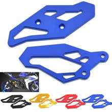 Cnc-conjunto para apoio para os pés, placa de proteção para yamaha, yzf, r3, r25, mt, 03, 25, mt03, mt25, 2014-2018, yzf, r3, abs, 2014-abs 2024 - compre barato