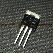 10 шт./лот IRF640NPBF IRF640N TO-220 TO220 IRF640 MOSFET новый оригинальный в наличии 2024 - купить недорого