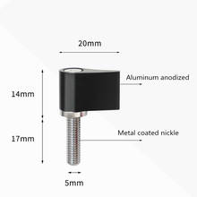 10PCS Small Screw Handle 20mm with M4 M5 M6 Thread Rotating Knob Adjustable Thumb Lever Screw For DJI Ronin-M Gimbal Stabilizer 2024 - buy cheap