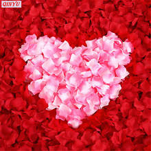 10000 шт., искусственное моделирование шелковых цветов, романтичные Свадебные украшения в виде лепестков розы, 5*5 см, 5zSH012 2024 - купить недорого