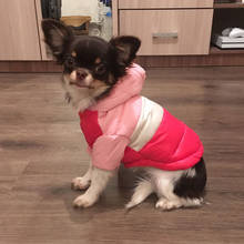 Winter Warm Dog Clothes Waterproof Pet Padded Vest Zipper Jacket Coat For Small Medium Large Dogs Pug Chihuahua Ropa Para Perros 2022 - купить недорого