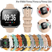 For fitbit versa 2 Smart Watch Bands Leather wristband for fitbit versa versa lite strap watch band watch accessories 2024 - buy cheap