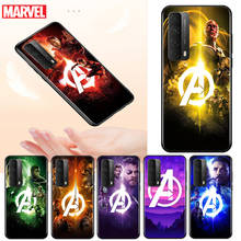 Классный чехол для телефона с героями Marvel, Мстители, для Huawei Y9S, Y9A, Y9, Y8P, Y8S, Y7P, Y7A, Y7, Y6S, Y6, Y5P, Y5 PRO Lite Prime 2020, 2019, 2018 2024 - купить недорого