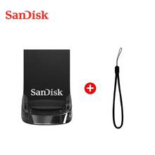 Двойной Флеш-накопитель SanDisk 100% CZ430 USB флеш-накопитель mini-USB флэш-накопитель 64 Гб оперативной памяти, 16 Гб встроенной памяти USB 3,1 до 130 МБ/с. флеш-накопители USB 3,0 флэшку 32 Гб 128 256 г 2024 - купить недорого