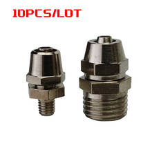 10PCS OD 4/6/8/10/12mm Hose Tube M5/1/8''/ 1/4'' 3/8'' 1/2'' Thread Pneumatic Fast twist Fittings Quick Joint Coupler Connector 2024 - buy cheap