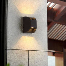 BEIAIDI Outdoor Dual Head LED Wall Light Waterproof Garden Aisle Balcony Gateway Wall Lamp Courtyard Patio Corridor Porch Light 2024 - buy cheap