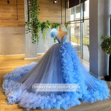 Sky Blue Sweet 16 Quinceanera Dresses Spaghetti Straps Ruched Ball Gown Prom Dress Vestido De 15 Anos 2022 2024 - buy cheap