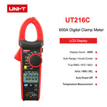UNI-T 600A Digital Clamp Meters NCV V.F.C Diode LCD Display Work Light Temperature Test AC DC Auto Range Multimeters 2024 - buy cheap