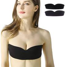 Bras For Women Push Up Adhesive Bra Lift Nipple Cover Invisible Strapless Freedom Bra Silicone Black Bralette Breast Lift Tape 2024 - buy cheap