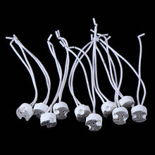 Conector de cable de Base MR16 GU5.3, soporte de cerámica para lámpara Led, 1 ud./5 uds./10 Uds., nuevo 2024 - compra barato