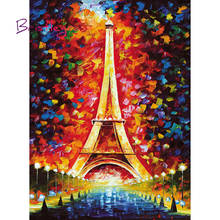 Bristlegrass quebra-cabeças de madeira 500 1000 peças torre eiffel brinquedo educacional collectibles decorativo pintura parede decoração da sua casa 2024 - compre barato