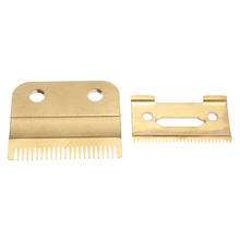 2pcs/set Hair Clipper Blade Cutter Head For WAHL Electric Hair Trimmer Shaver Clipper Accessories Golden Blade 2024 - buy cheap