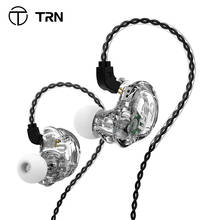 TRN V10 2DD 2BA Headphones Hybrid In Ear Earphone HIFI DJ Monitor Running Sport Earphone Headset TRN V90 V20 V80 V30 AS10 T2 VX 2024 - buy cheap