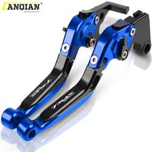 Motorcycle Folding Extendable Brake Clutch Levers Scooter For YAMAHA Tmax Tech Max TMAX 560 TMAX560 ABS DX T-MAX 2019 2020 2021 2024 - buy cheap