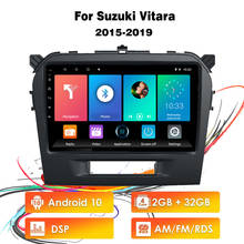 Eastereggs for Suzuki Vitara 2015-2019 9 inch 2 Din Android 10 RDS DSP Car Multimedia player  Car Radio GPS Navigation BT WIFI 2024 - buy cheap