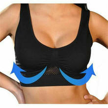 Women's sports bra breathable heat dissipation leisure comfortable underwear bra sports pure color seamless bra топик женский X5 2024 - buy cheap